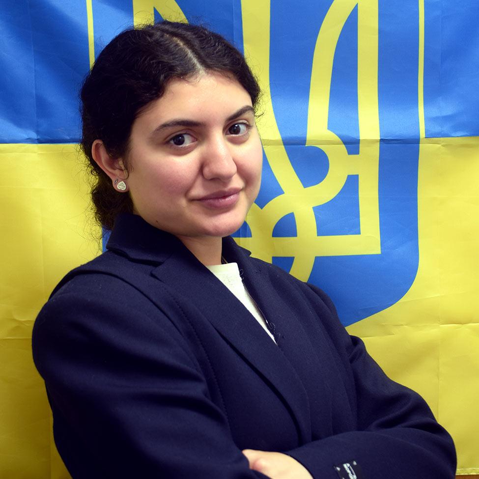 Pace University's Economics student Anastasia Khanukuv