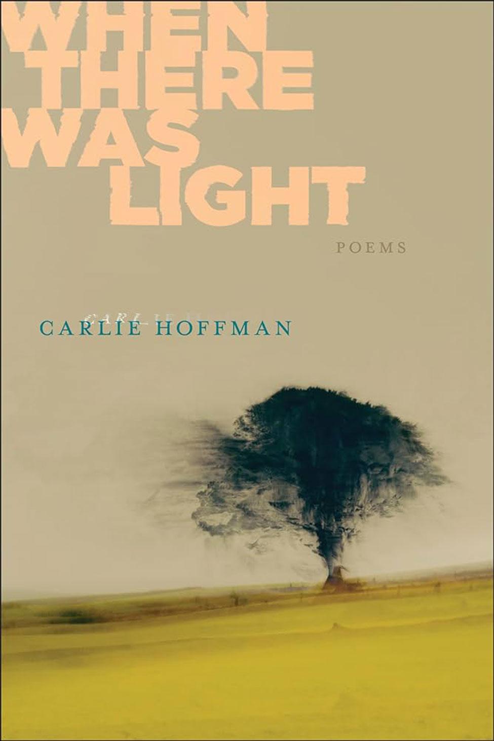 Pace University's Adjunct Professor of English Carlie Hoffman's book of poems called "When There Was Light"