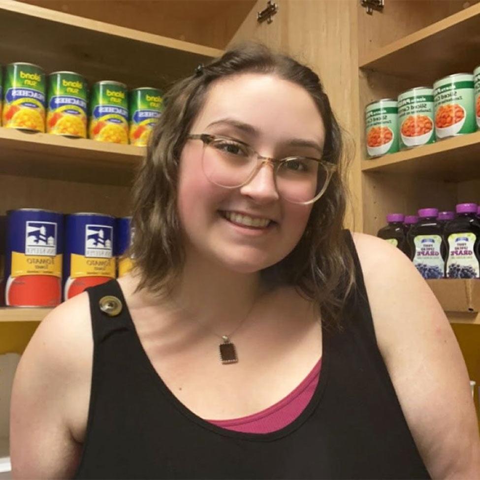Pace University's Center for Community Action and Research Jefferson Award winner Delaney Munyan '24