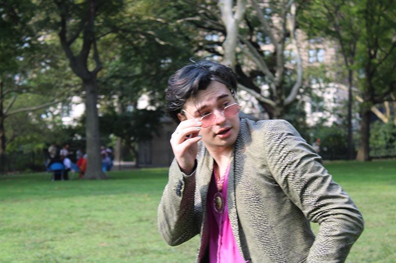 man with sunglasses