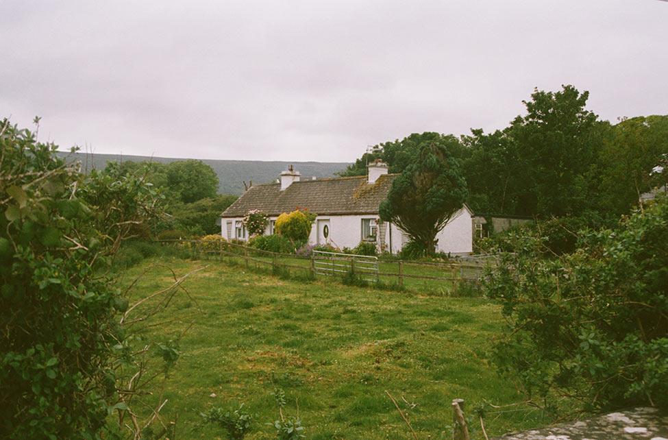 house in the irish countryside