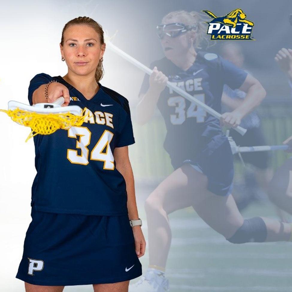 Pace University student athlete and Lacrosse national champion, Angelina Porcello