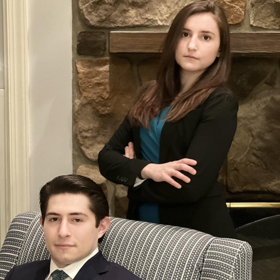 Haub Law students Danielle and Michael Tallman