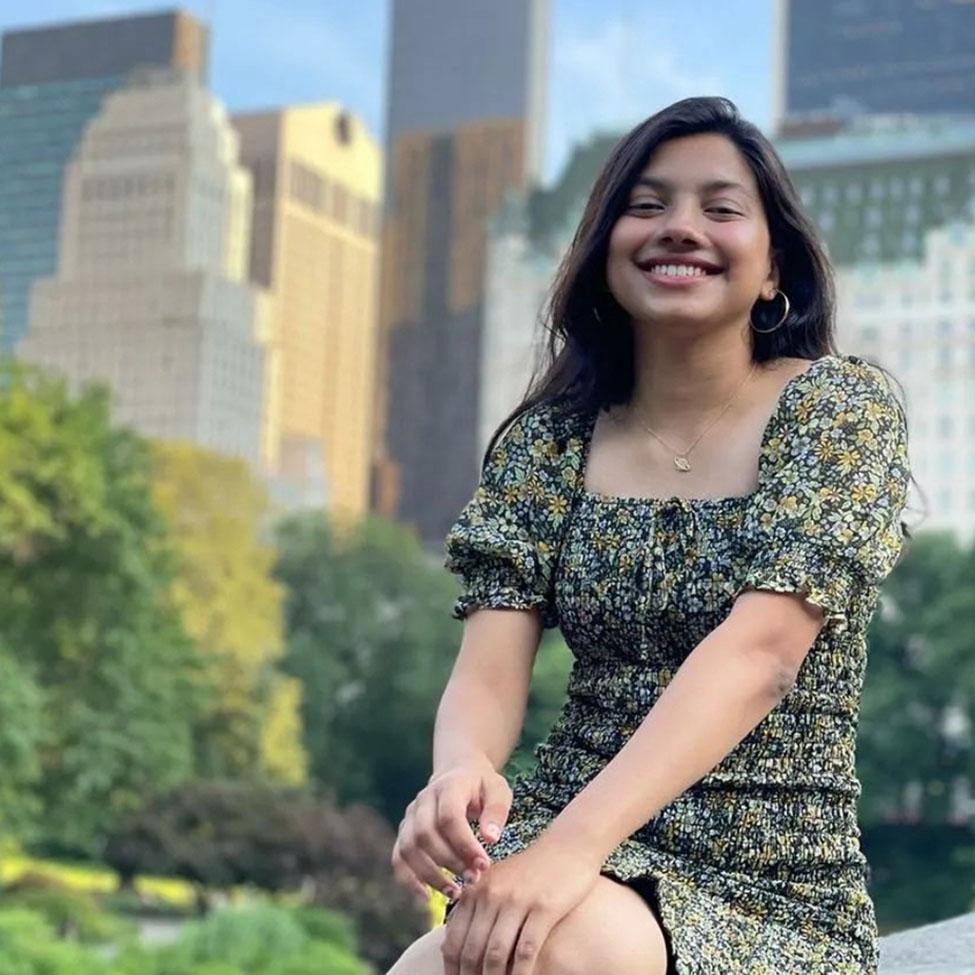 Lubin student Shruti Dhapodkar '23