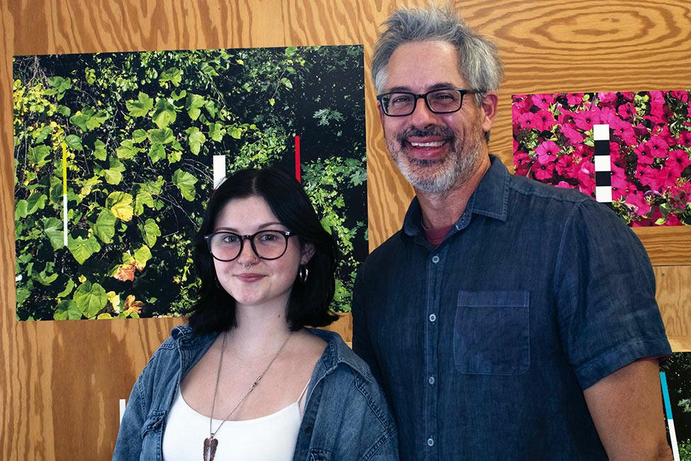 Pace University's Art professor Derek Stroup and Film and Screen Studies student Katie Romanyshyn