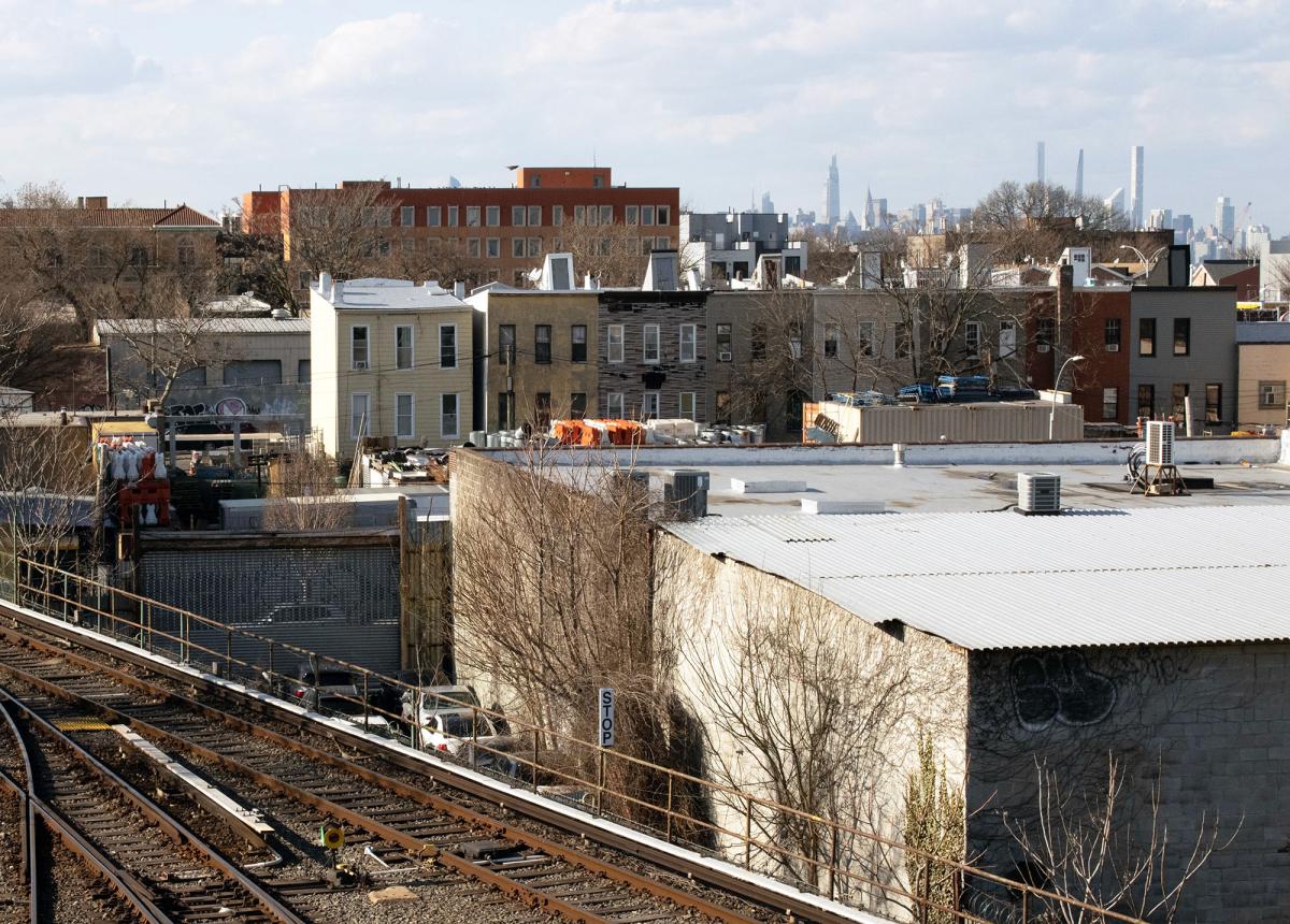 Pace University's Art student Jack Nierenberg's photograph of train tracks entitled, "The Other Side of New York"