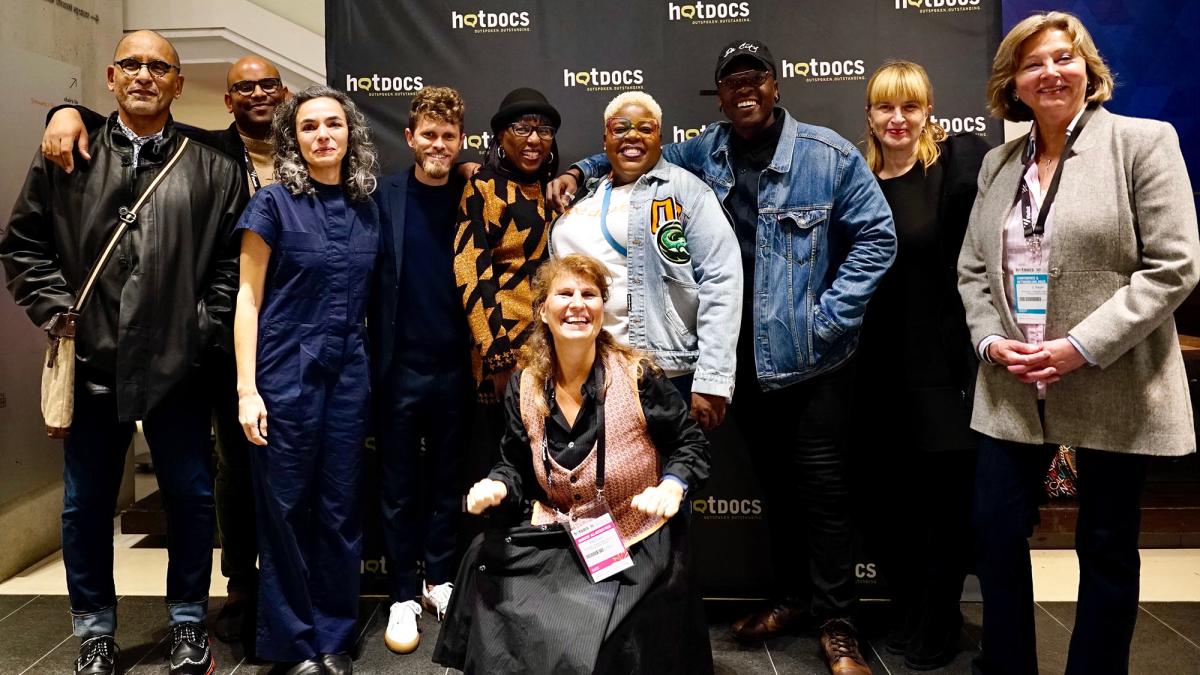  members of the film team as well as protagonists at the world premiere at HotDocs in Toronto, Canada 