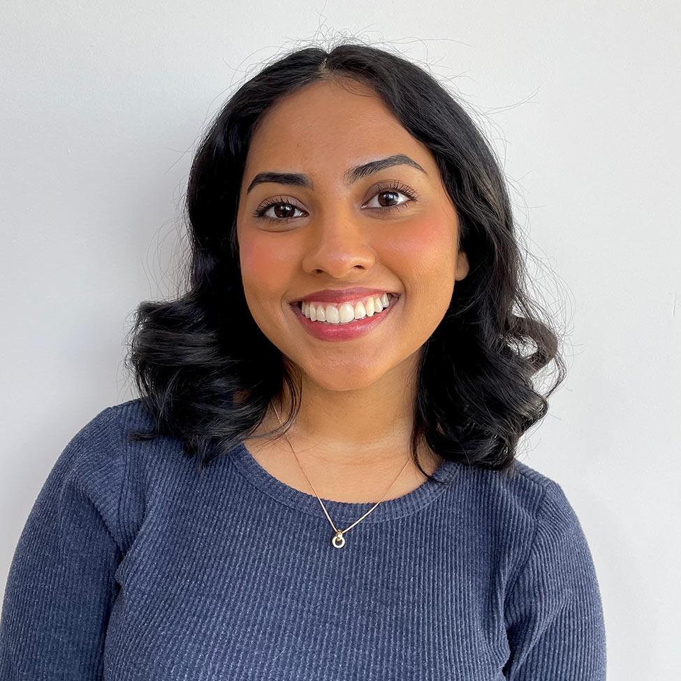 Angeleena Kuriakose, student at Pace University's Lubin School of Business.