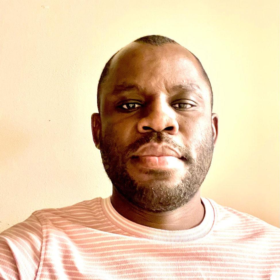 2025 Pace University Online Graduation program winner, Saint Louis Mustapha.