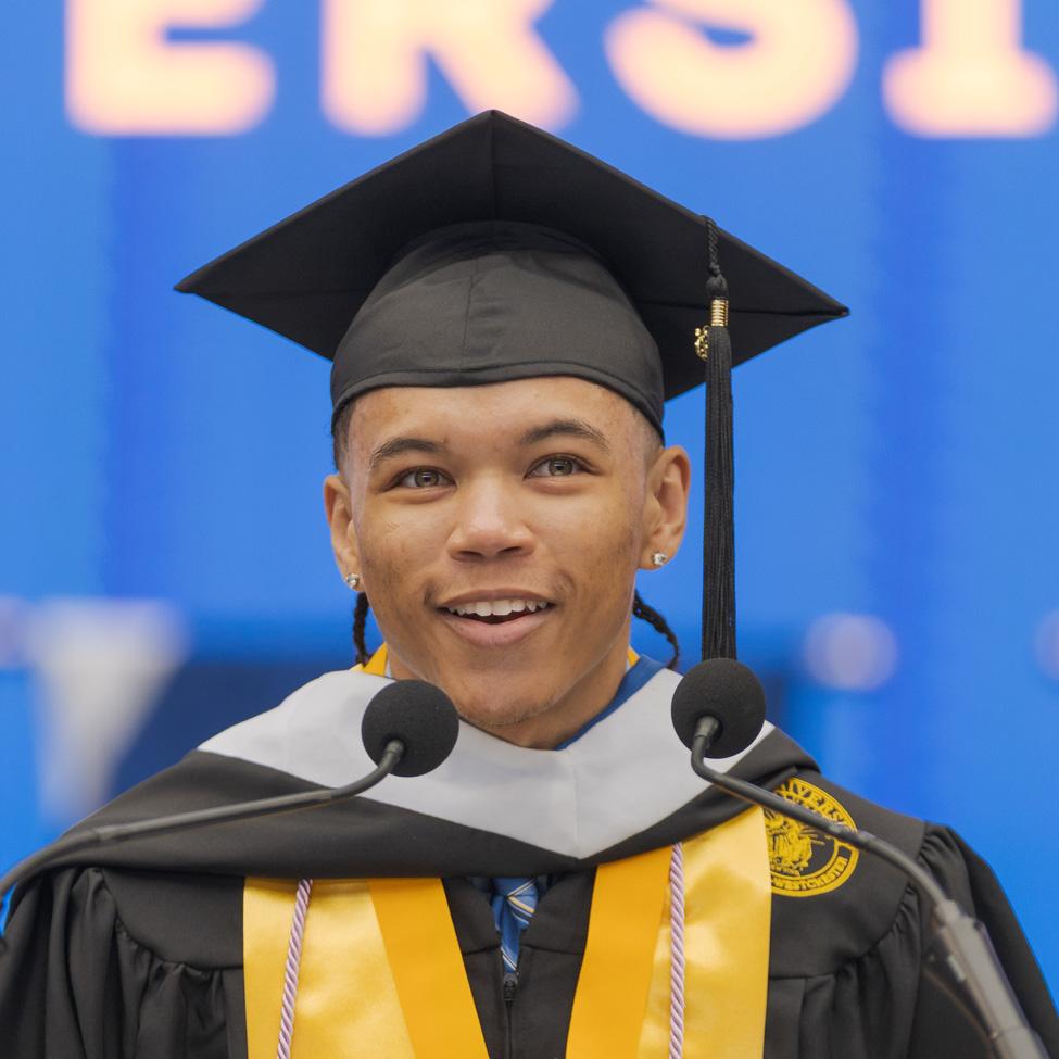 Dante Hurr, graduate of Pace University