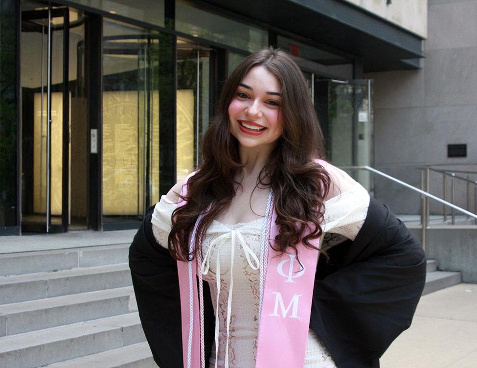 Pace University Psychology student Kaitlyn Weinerman