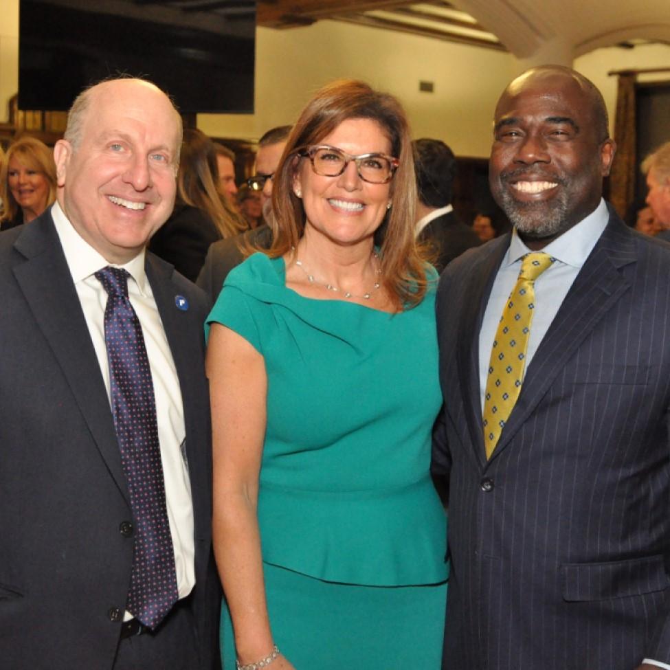 Elisabeth Haub School of Law at Pace University President Marvin Krislov, DA Susan Cacace '89, Dean Horace Anderson