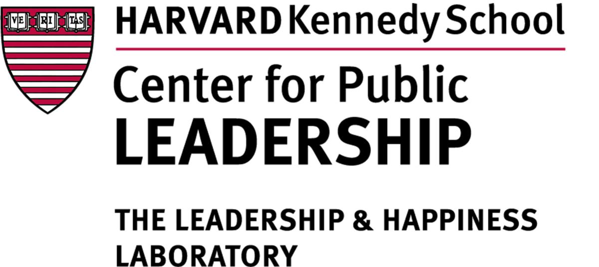 Harvard Kennedy School Center for Public Leadership, Leadership & Happiness Laboratory logo