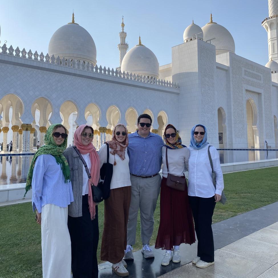 Elisabeth Haub School of Law at Pace University students in Abu Dhabi for 2025 IUCN WCC