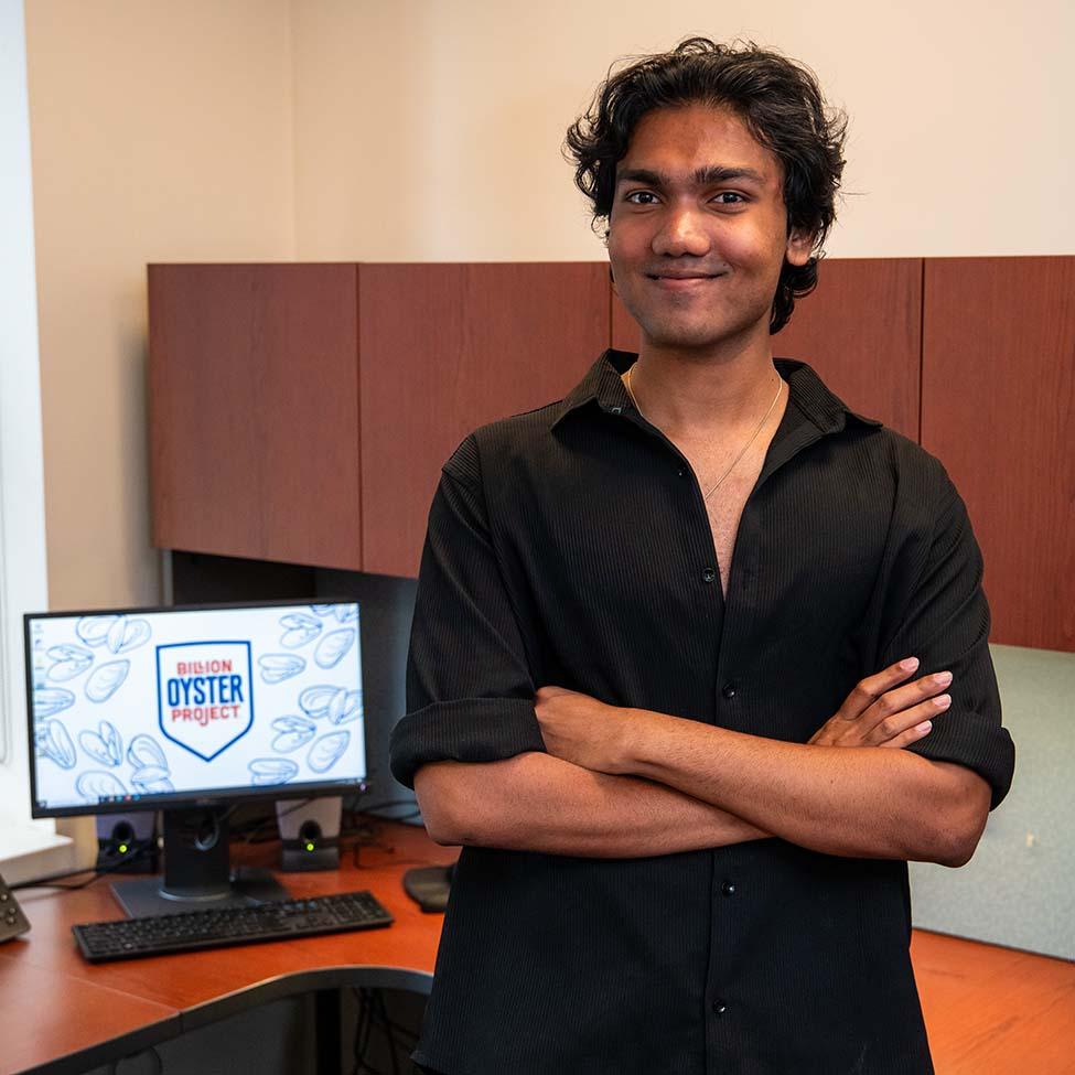 Arvind Raghunathan, Summer Intern at Pace University's Wilson Center.