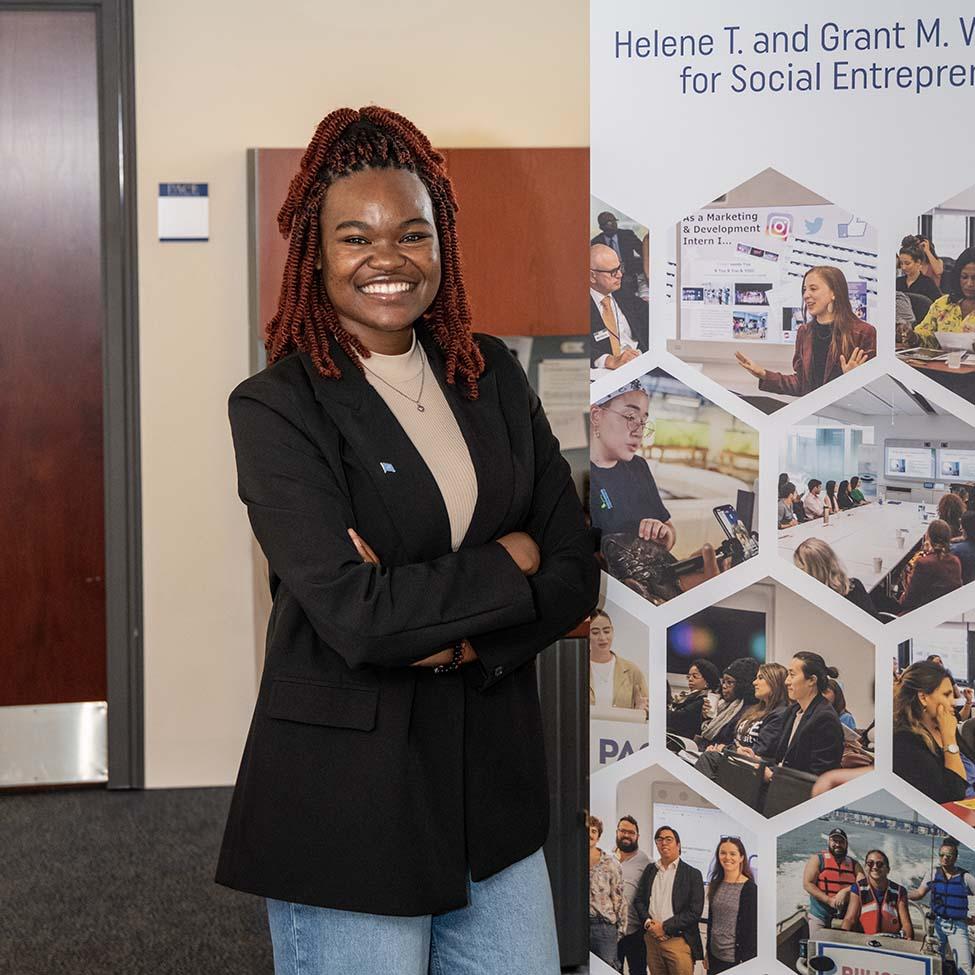 Zillah Tafirenyika, Summer Intern at Pace University's Wilson Center.