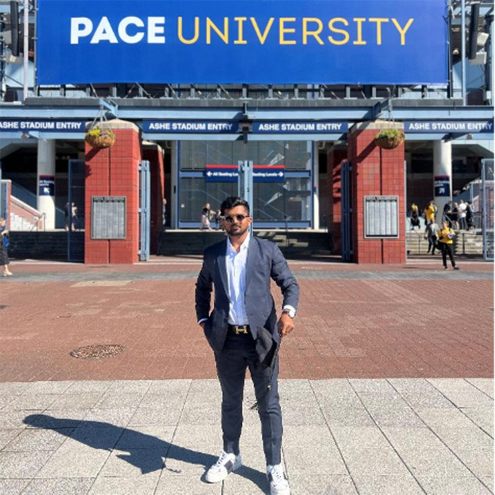 Devkumar Donda ’23 channeled everything he learned in Pace University’s Global Marketing Management program into launching his own venture in the jewelry industry: DONDA – Modern Elegance, Timeless Heritage.