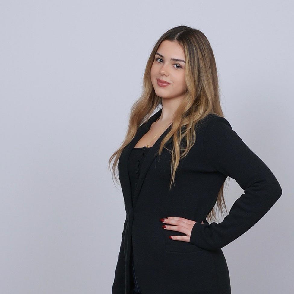 Dafina Vukaj, student at Pace University's Lubin School of Business