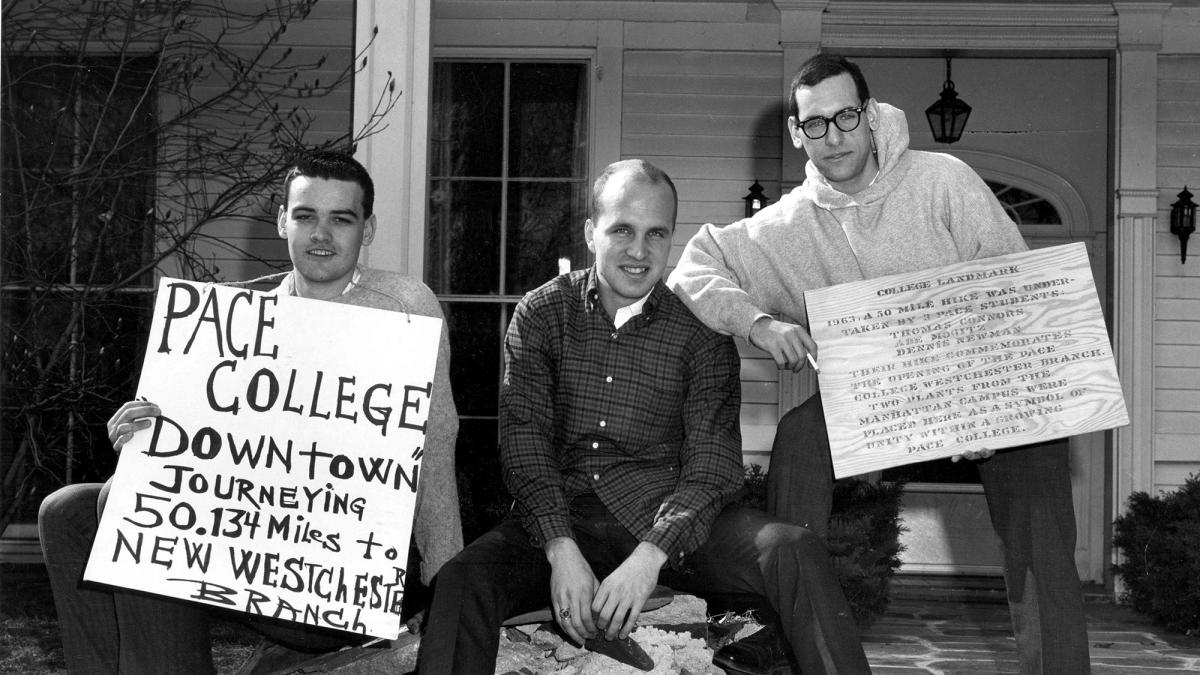 1963 Pace University Westchester students