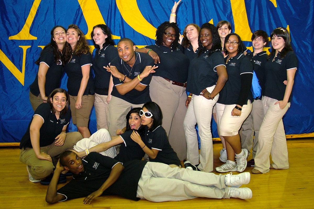 Orientation leaders in 2008 Group photo.