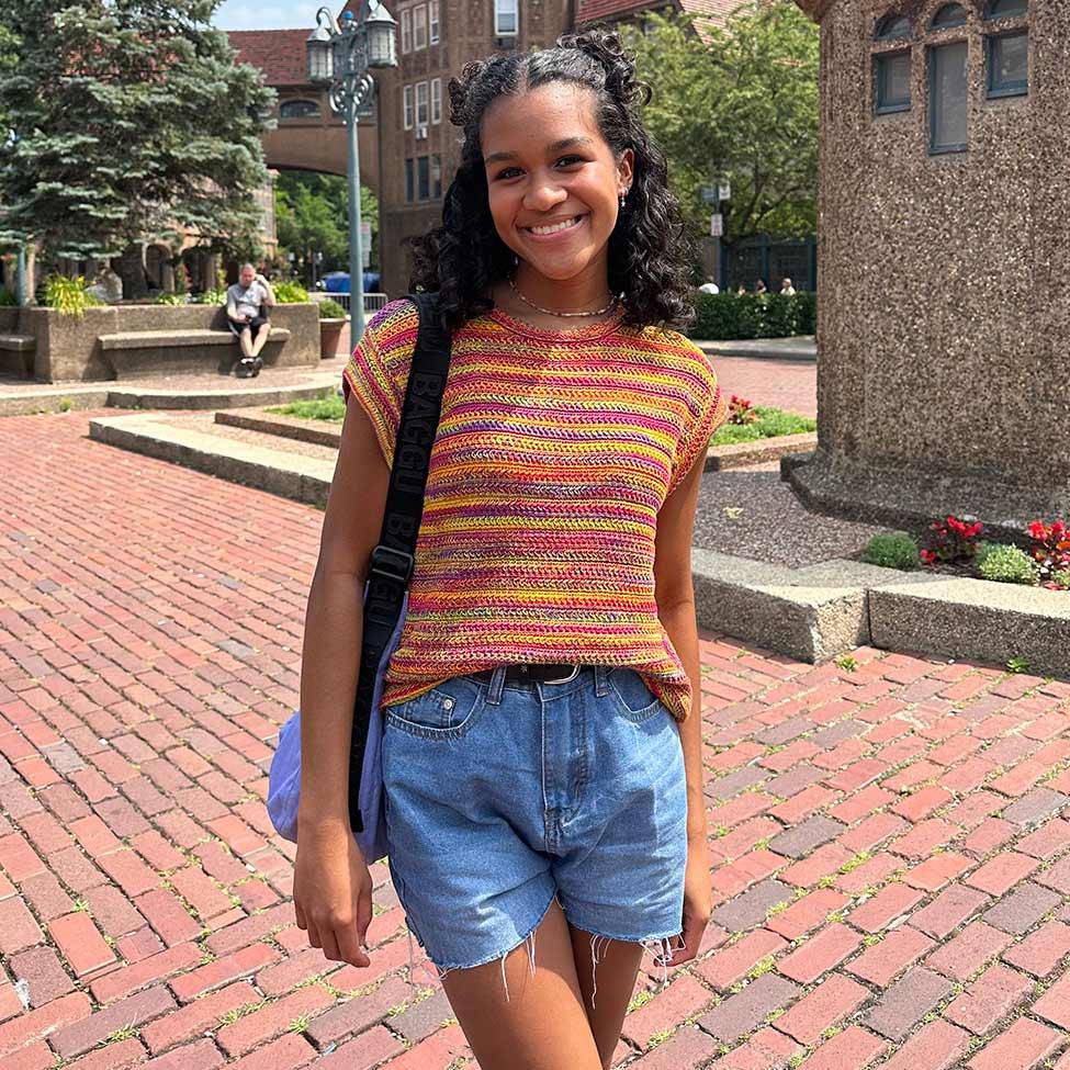 Pace University's Psychology NYC student Faith Gregory