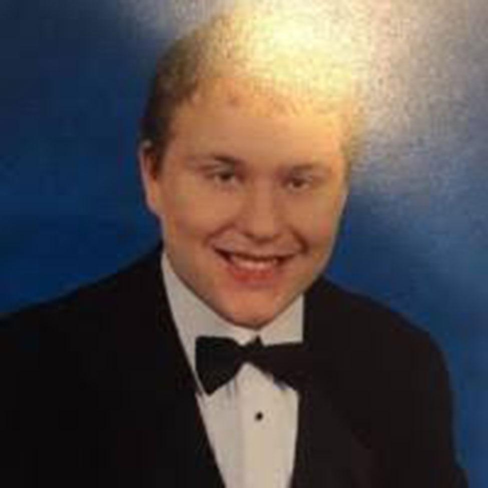 Online Commencement Program Award recipient Adam Baginski.