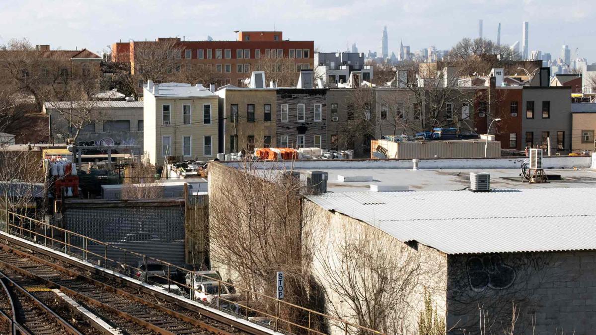 Pace University's Art student Jack Nierenberg's photograph of train tracks entitled, "The Other Side of New York"