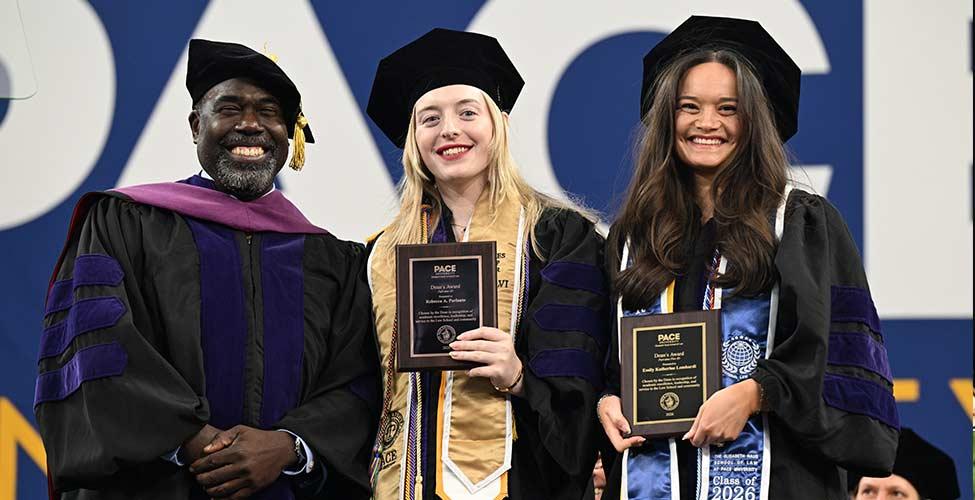 Pace Haub Law student awardees