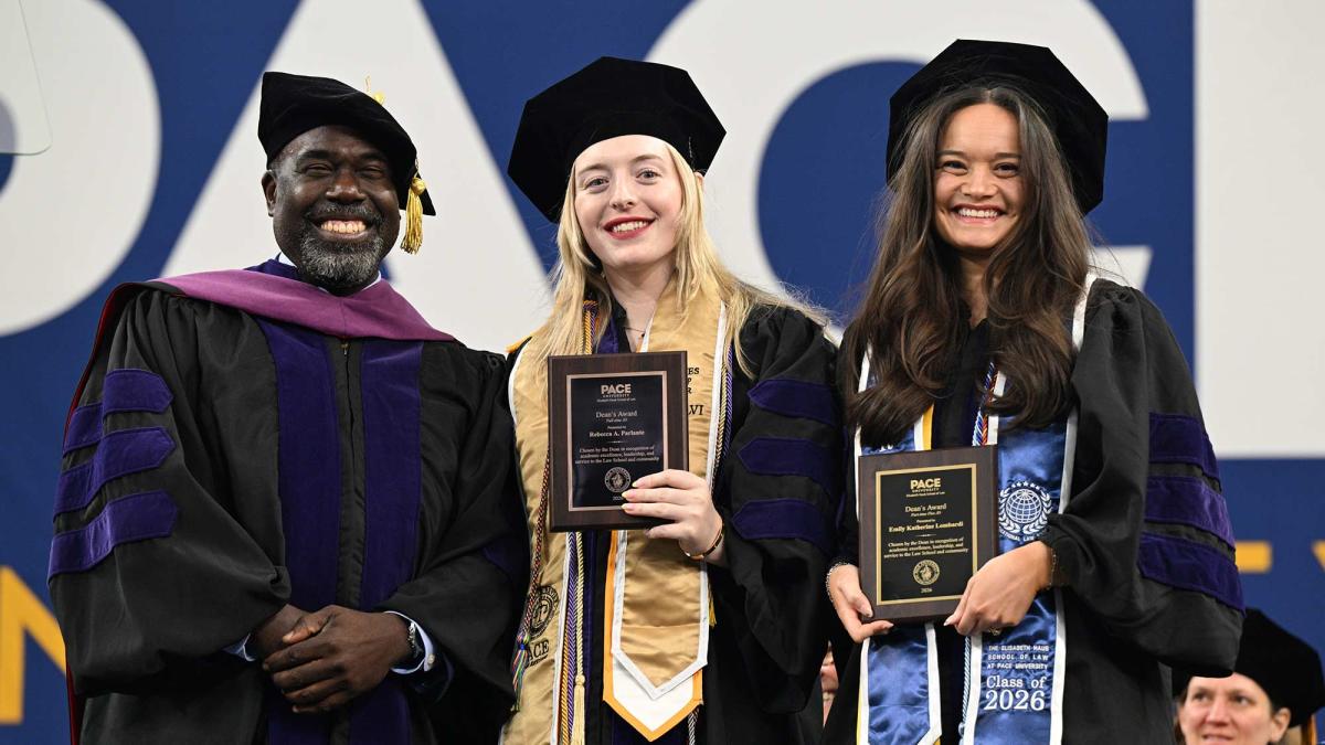 Pace Haub Law student awardees