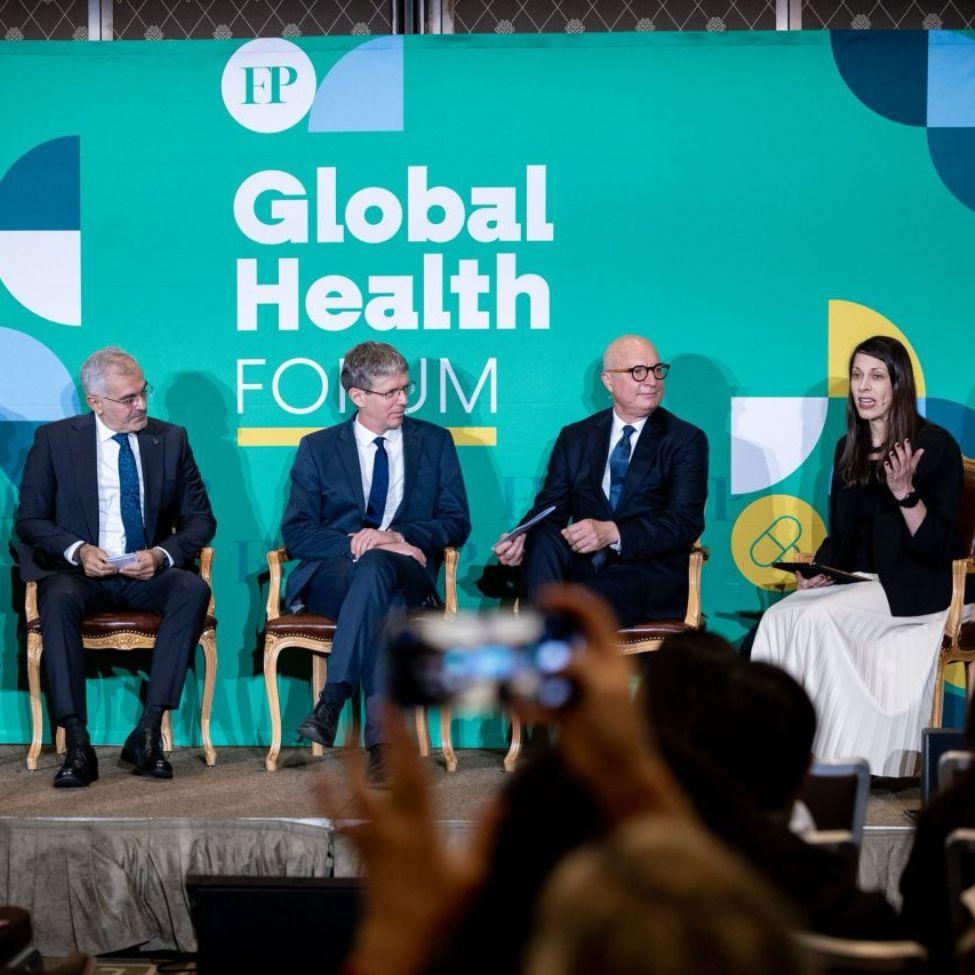 Jose Luis Castro and other panelists at an event at WHA