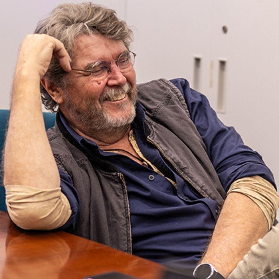 Portrait of Seidenberg professor John Cronin