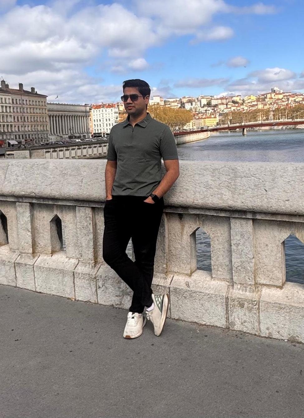 Lubin alumnus Ayush Bharat Dhanuka '21