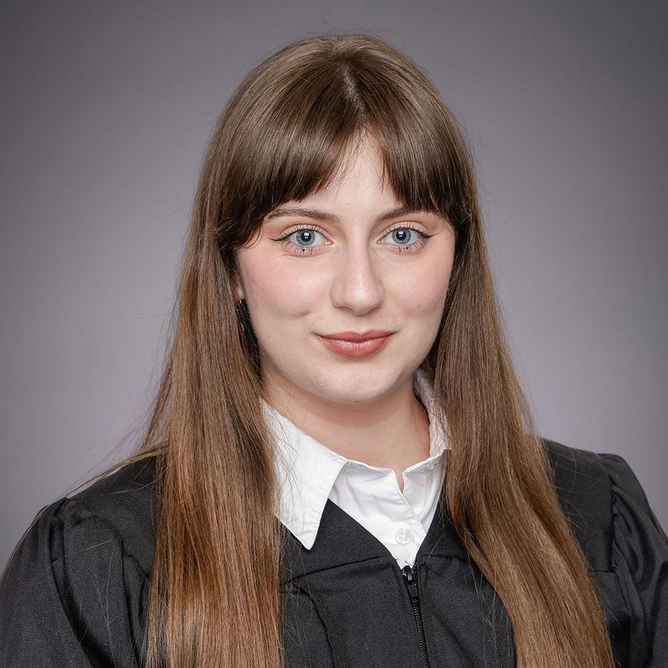 Pace University Behavioral Neuroscience student Anastasiia Kirdiianova.