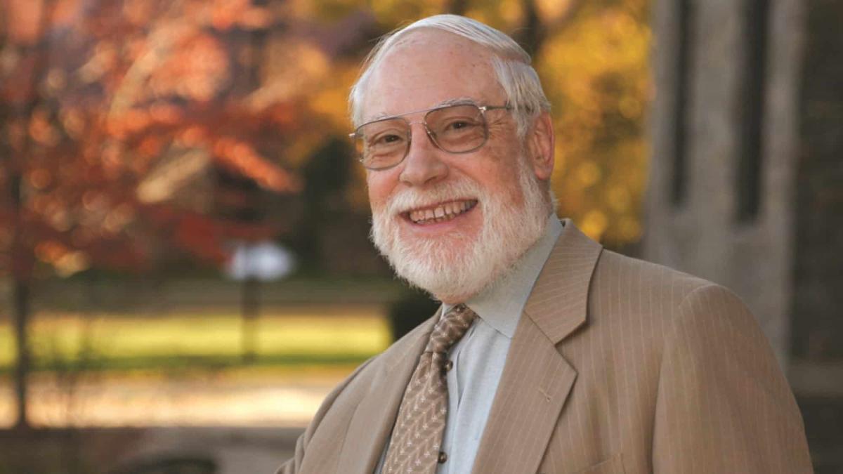 Haub Law Professor Merril Sobie in a suit