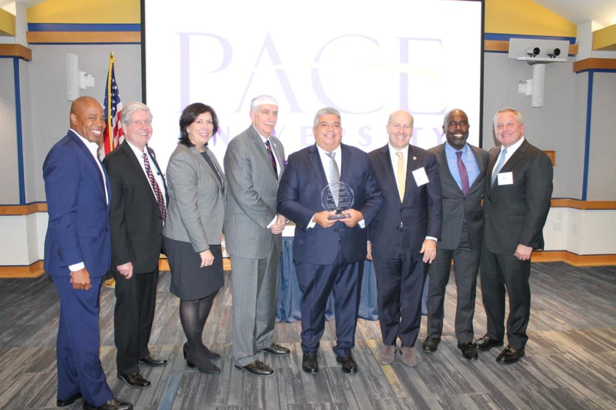 Elisabeth Haub School of Law individuals at the Tucker Prize ceremony