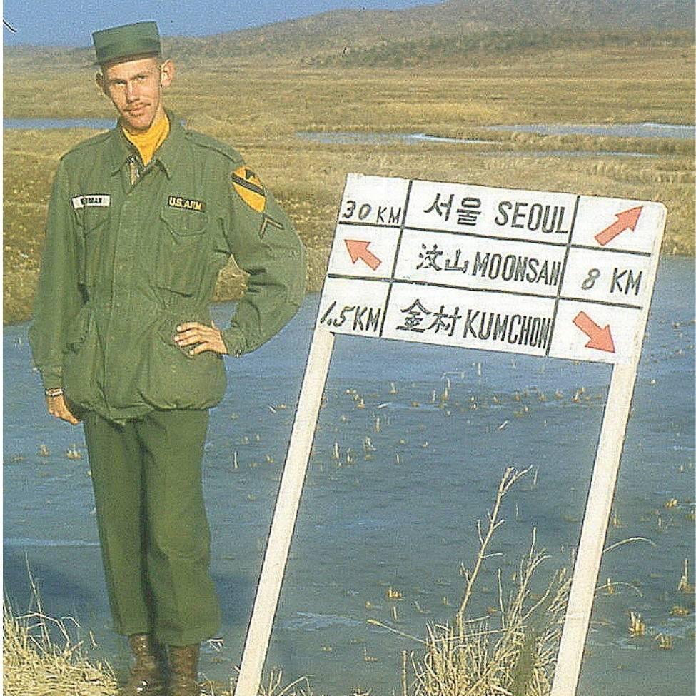Henry Petermann '60 while deployed in Korea