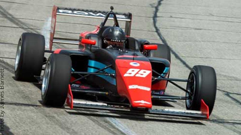 a red racecar