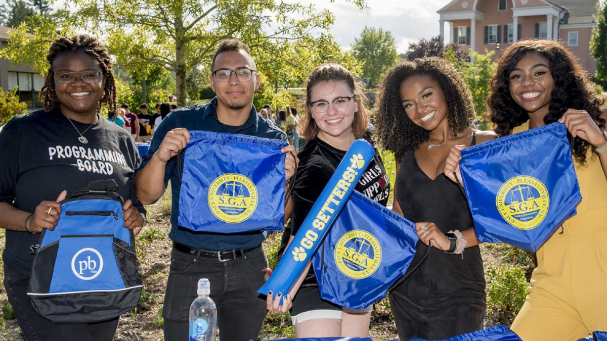 Members of the student governance.