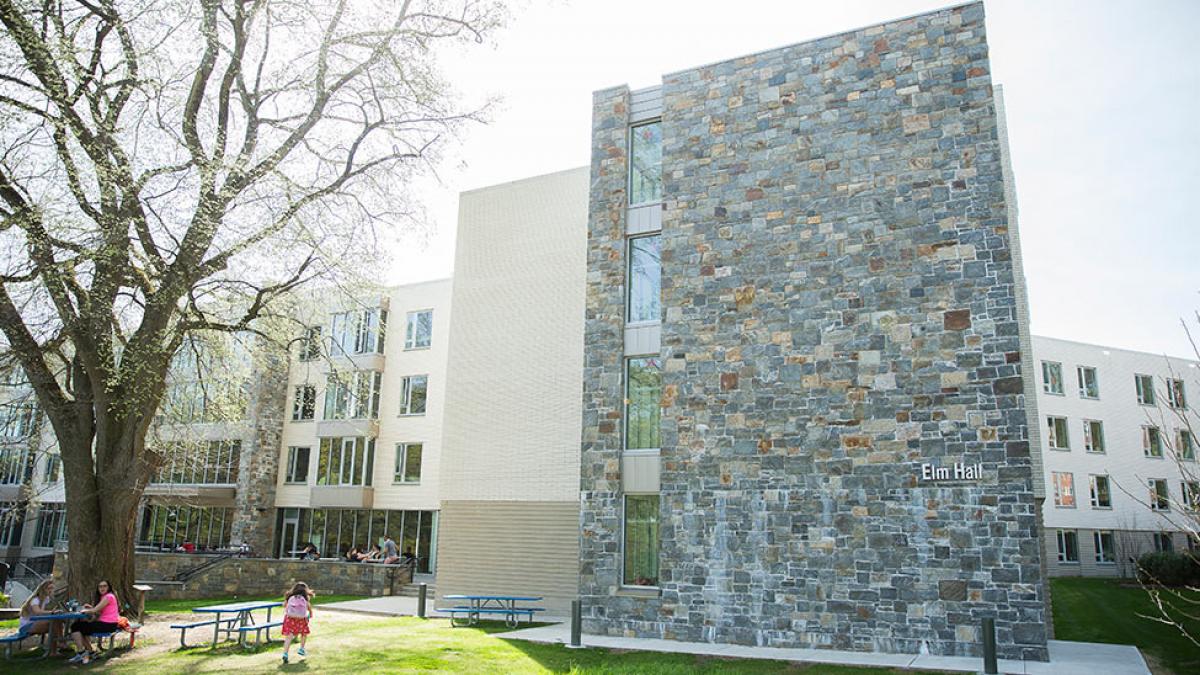 Elm Hall - Residence hall on the Westchester campus.