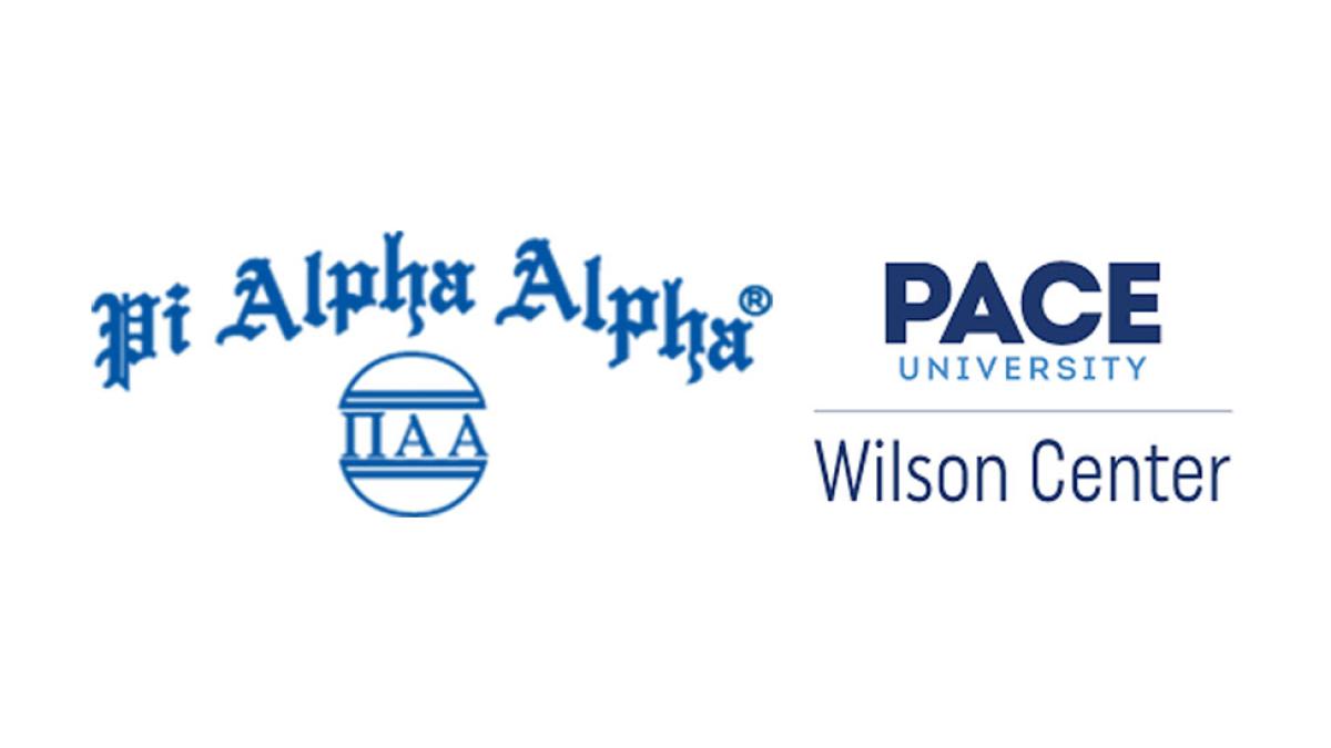 Logos for Pi Alpha Alpha and Wilson Center