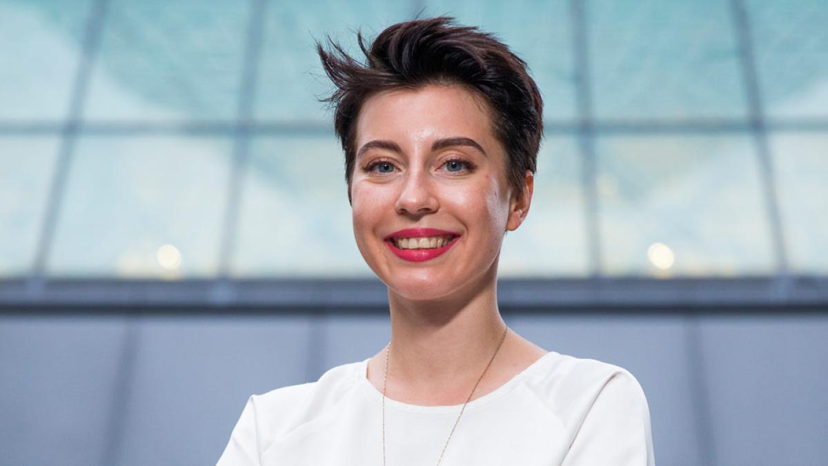 Lubin alumna Elina Nesterova '17