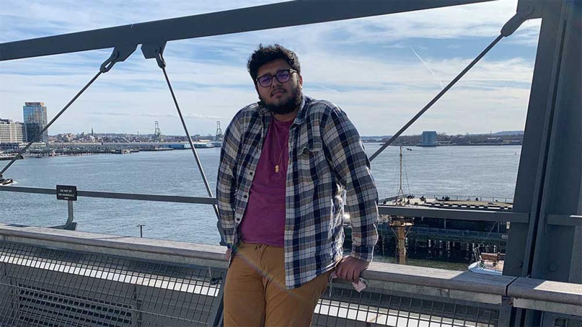 Pace University student, Ashvin Kapoor