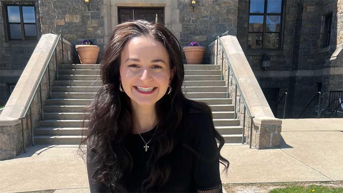 Headshot of law student Maria Profeta