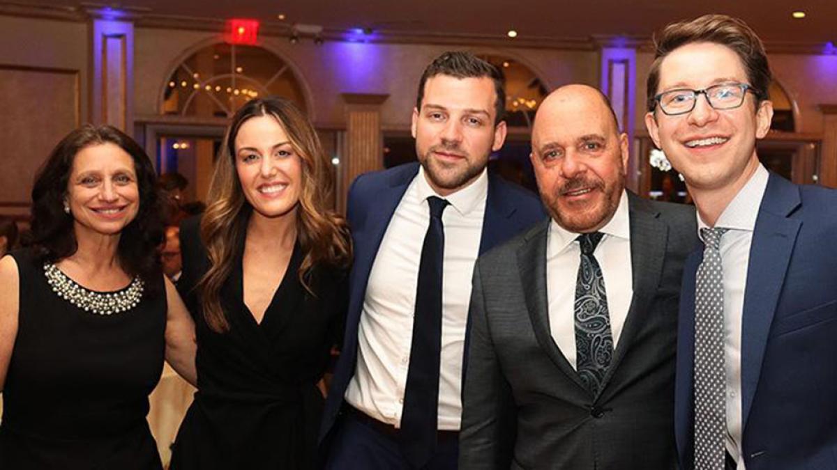 Professors and Haub Law students at Gala Gavel