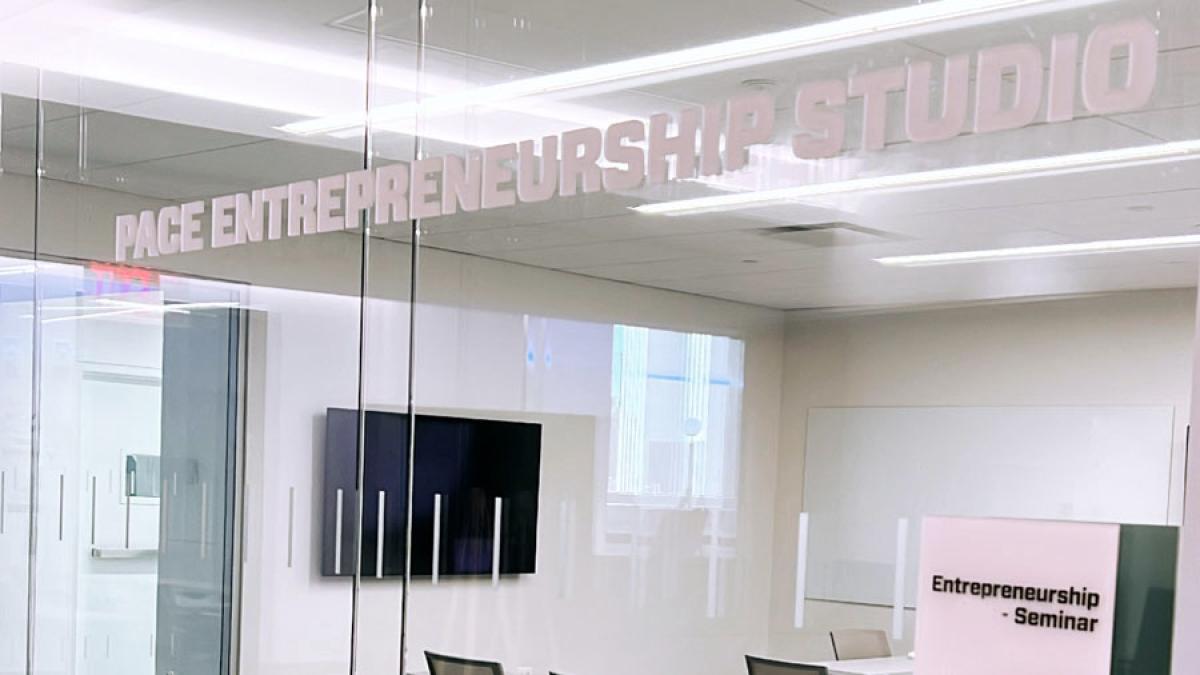 Pace Entrepreneurship Studio on the New York City Campus