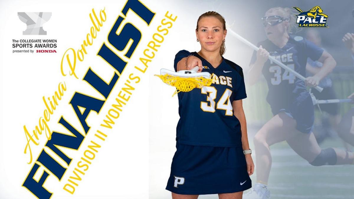 Pace University student athlete and Lacrosse national champion, Angelina Porcello