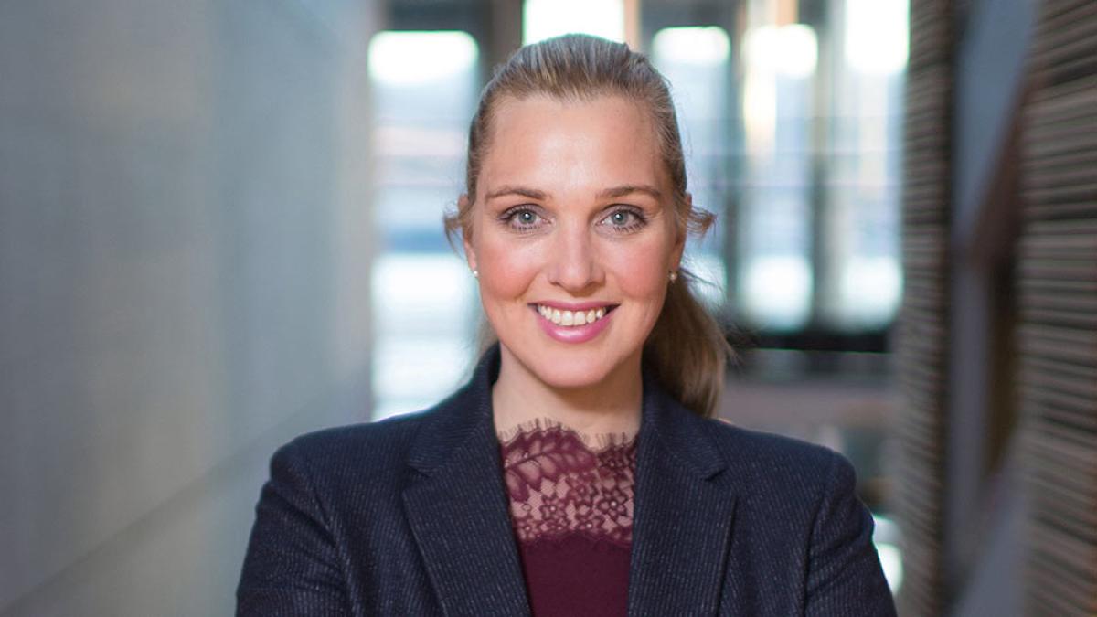 Pace University MPA alumna Ásthildur Sturludottir