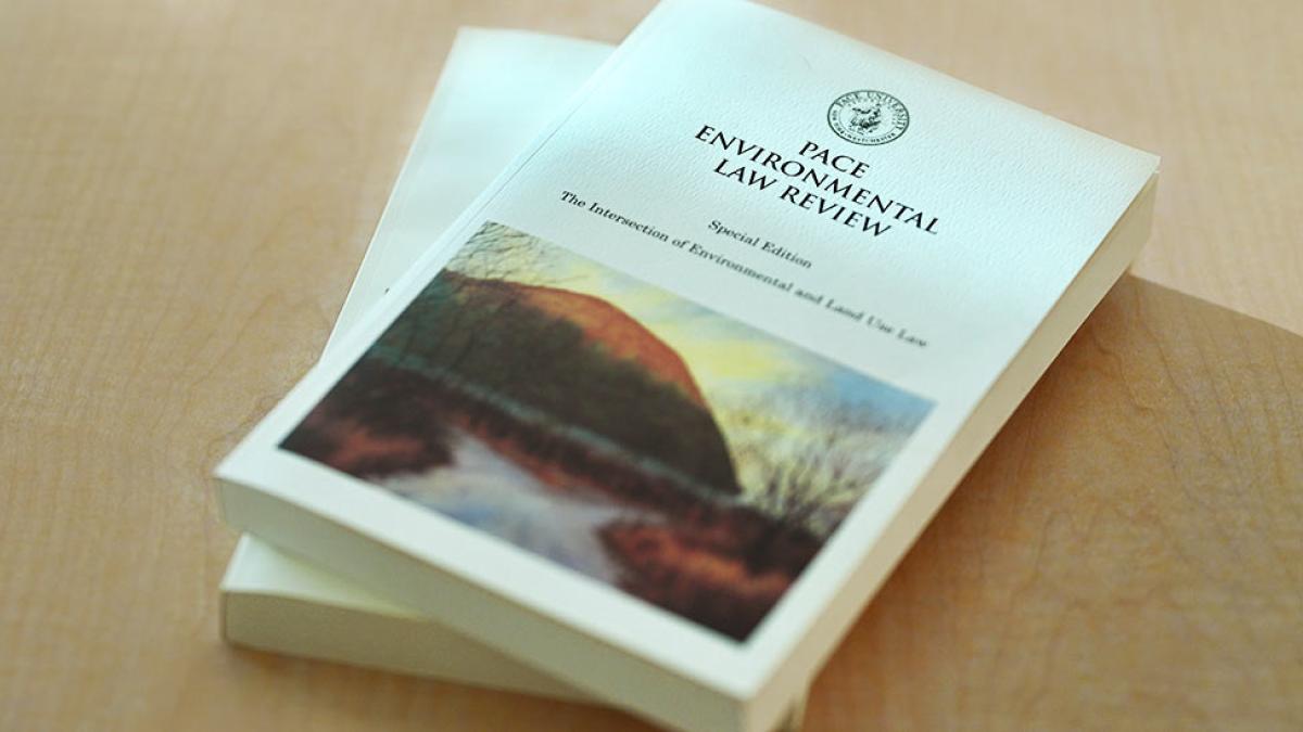 cover of Pace Envrionmental Law Review