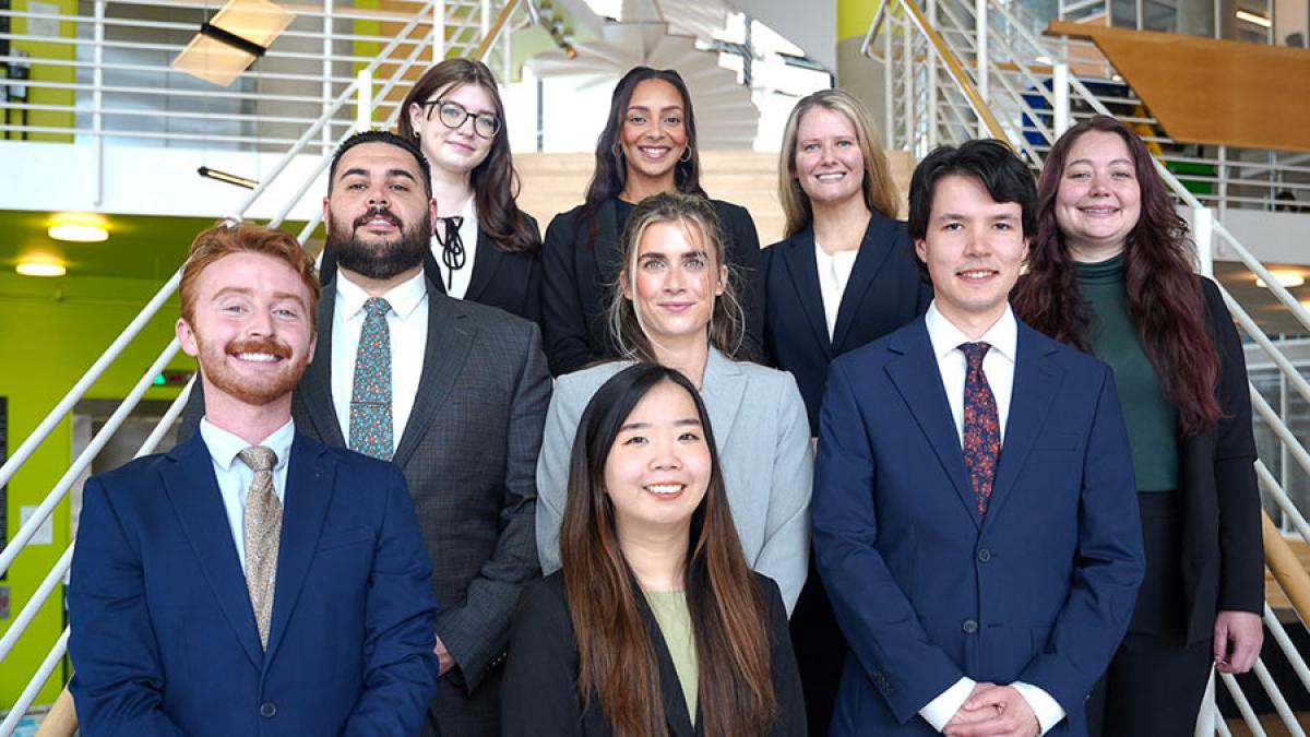 2023–2024 Law Hack Competition Winners from Pace University's Elisabeth Haub School of Law.