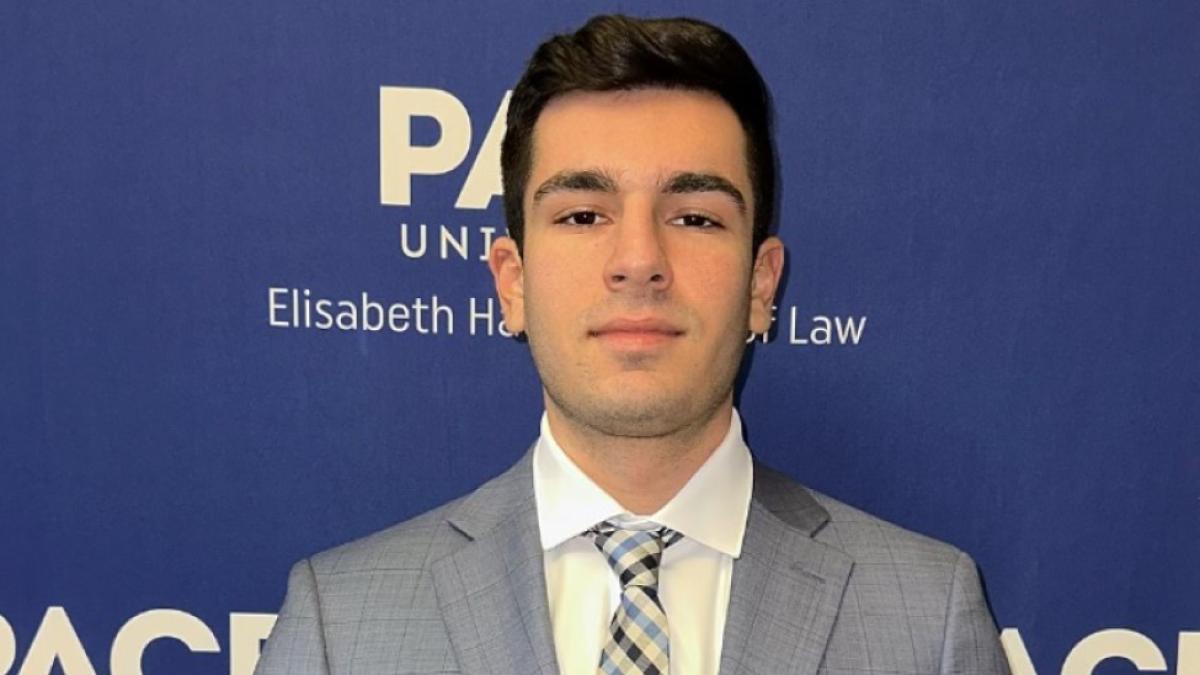 Elisabeth Haub School of Law student Marc Bisogno
